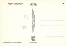 CPM Blonville sur Mer L hotel de ville