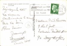 CPM Blonville sur Mer La Plage