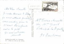 MODERN CARD Blonville on Sea L Town hall and Gardens