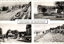 CPM Souvenir de Blonville