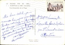 CPM Blonville sur Mer Vue d ensemble de la plage