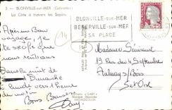 CPM Blonville sur Mer La Cote a travers les Sapins