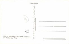 MODERN CARD Blonville on Sea the Station and L Town hall