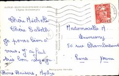 MODERN CARD Blonville on Sea L Church St Christophe