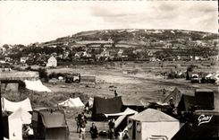 MODERN CARD Blonville Campsite and Canisy Mount