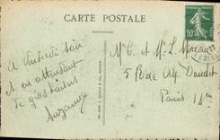 CPA Blonville sur Mer Un coin des Roches a maree haute