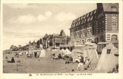 CPA Blonville sur Mer Le Grand Hotel La plage