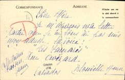 VINTAGE POSTCARD Blonville on Sea Seen of Terasse of the Large Hotel