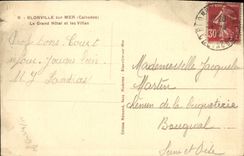 CPA Blonville sur Mer Le Grand Hotel et les Villas