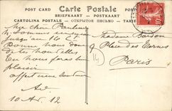 VINTAGE POSTCARD Domaine D Anguetot has Blonville on Mer