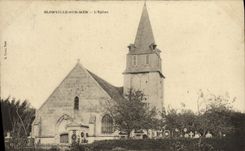 CPA Blonville sur Mer L Eglise