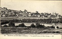 CPA Blonville sur Mer Vue generale prise du Mont Canisy