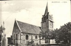 VINTAGE POSTCARD Blonville L Church