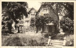 CPA Bonneville sur Touques Le Manoir de Bonneville
