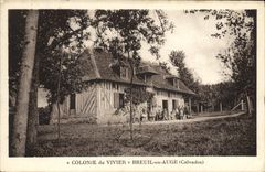 CPA Colonie du Vivier Breuil en Auge Enfants