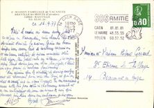 MODERN CARD Family home of Breville Holidays the Ranville Mounts