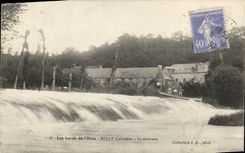 CPA Les Bords de L Orne Bully Le deversoir