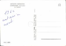 CPM Manoirs Normands Cambremer Le Cadran Dozule