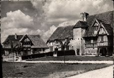 MODERN CARD Manor Seigneuraial de Canapville Old residence of the bishops of Lisieux