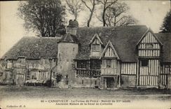 CPA Canapville La Ferme du Pretot Manoir du 15eme Ancienne maison de la soeur de Corneille 