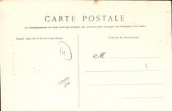 VINTAGE POSTCARD Caumont the Street of Balleroy