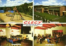 MODERN CARD Switzerland Norman Clecy Family home of holidays tourism and work