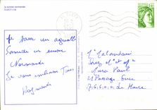 CPM La Suisse Normande Clecy Maison familiale de vacances tourisme et travail 