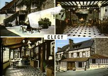 MODERN CARD Clecy Hotel of the Norman site Helix Restorer