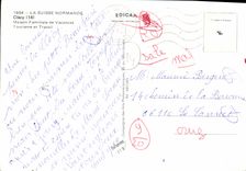 CPM La Suisse Normande Clecy Maison Familiale de Vacances Tourisme et Travail