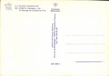 CPM Clecy Le barrage du moulin du Vey