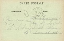 VINTAGE POSTCARD Clecy Hotel of Small Switzerland