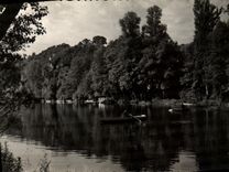 MODERN CARD Switzerland Normande Clecy With the wire of L water on L Decorates