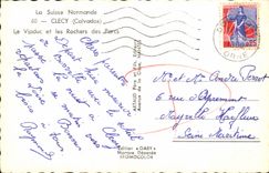 CPM Clecy Le Viaduc et les Rochers des Parcs