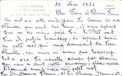 MODERN CARD Clecy the L and Sugar loaf Decorates