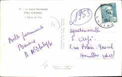 CPM Clecy L Eglise du Vey