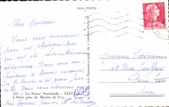 MODERN CARD Clecy L Decorates close to the Mill of Vey