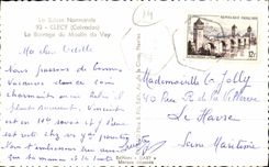 CPM Clecy La Barrage du Moulin du Vey