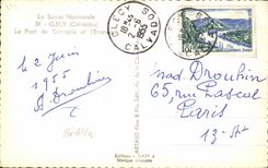 CPM Clecy Le Pont de Cantepie et l Eminence