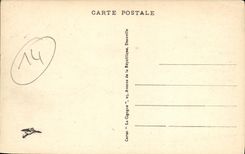 VINTAGE POSTCARD Switzerland Clecy Norman the Viaduct and Rocks of the Scattered one