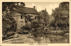 CPA Clecy Le Moulin du Vey