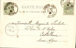 VINTAGE POSTCARD Clecy Mill of Vey In front of Cop on Noireau