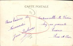 VINTAGE POSTCARD Clecy L Locks and the Mill of Vey