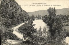 CPA La Suisse Normande Clecy L Orne et Rochers de la Cambronnerie