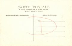 POSTAL Clecy de la VENDIMIA que los bordes de L adornan