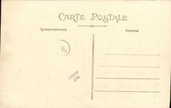 VINTAGE POSTCARD Clecy Train station of Serverie and the Sugar loaf