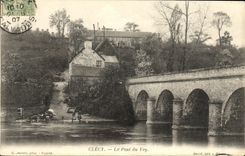CPA Clecy Le Pont du Vey Lavandieres
