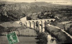 CPA Clecy Le Viaduc et ses environs