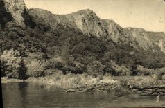 VINTAGE POSTCARD Switzerland Clecy Norman the rocks of the Parks and L Decorates