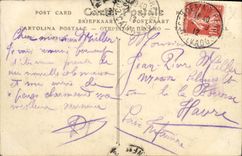 VINTAGE POSTCARD Clecy Outfall of the Mill