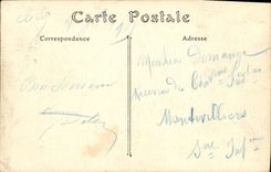 VINTAGE POSTCARD Clecy rocks of the park